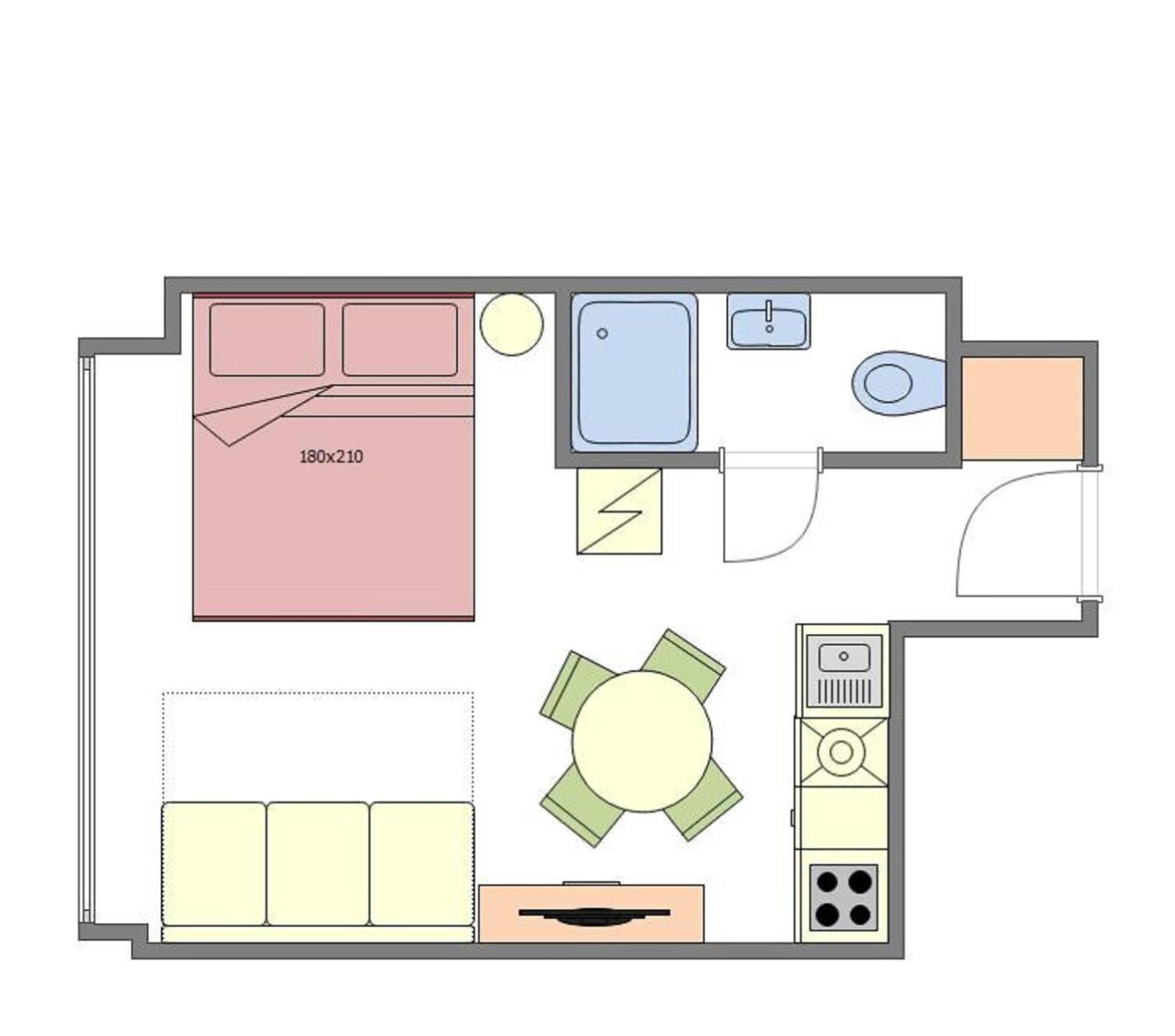 Cozy Studio In The Main City Center Prag Exterior foto